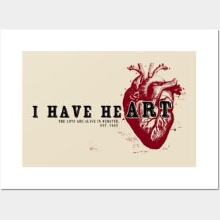 Webster Fine Arts / ARTFAM / I Have heART Posters and Art